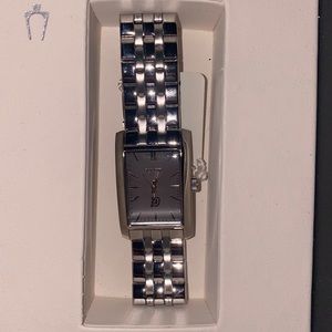 Women’s Duquesne University Bulova Silver Rectangle Watch